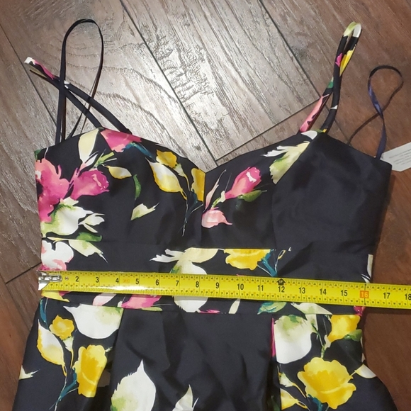 NWT Eliza J Floral boho Cocktail summer dress - Picture 5 of 16